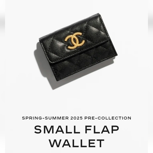 Chanel Trifold Compact Caviar Wallet - Picture 17 of 17